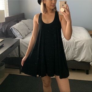 Brandy Melville Black Flowy Dress in One Size